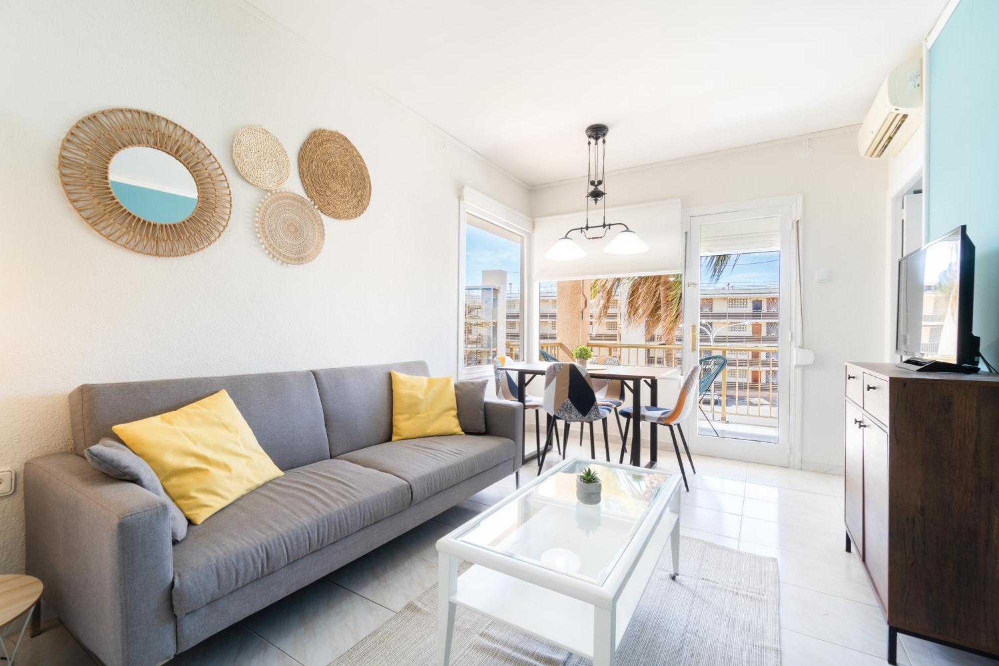 Coastal Paradise & Cozy Home With A 100M From The Beach! Cambrils Dış mekan fotoğraf